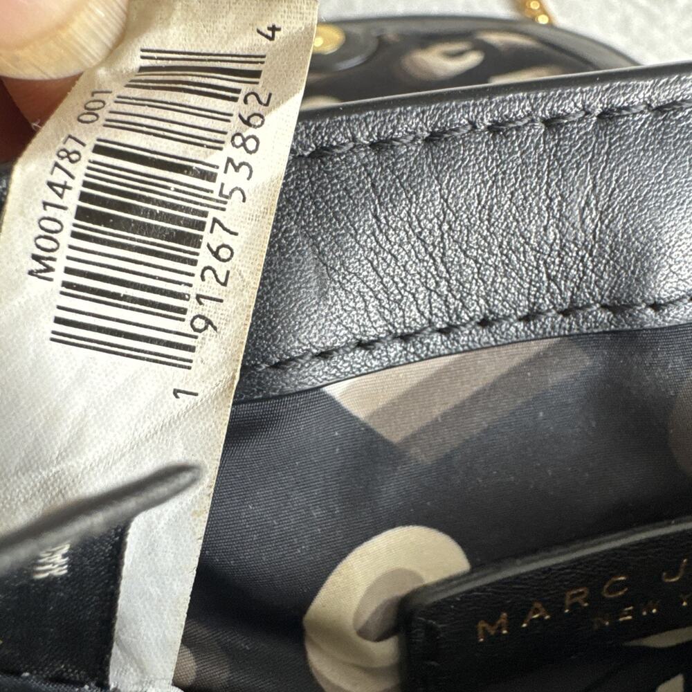 MARC JACOBS M0014787 avenue Black leather medium crossbody bag - Picture 7 of 11